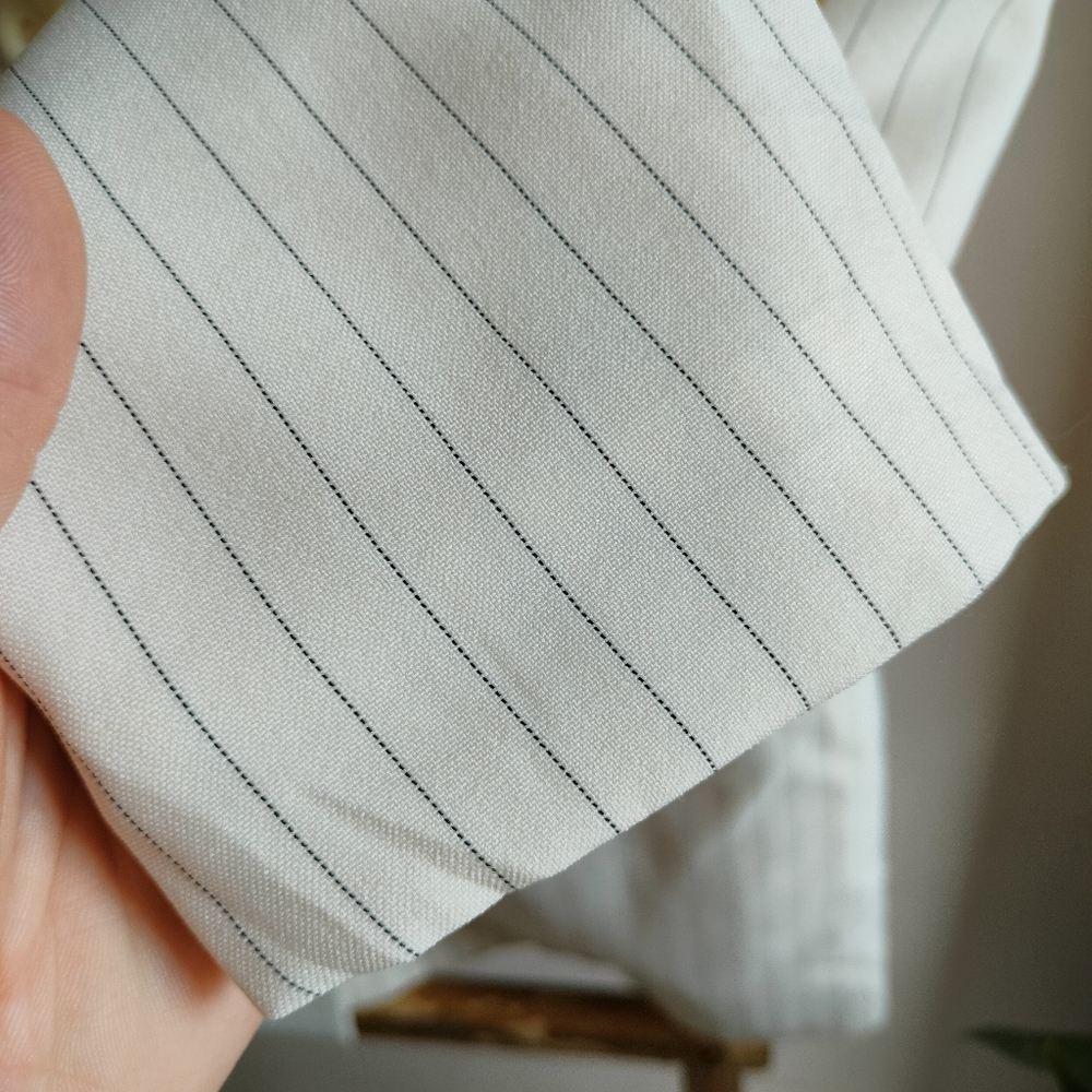 Vintage Single Breasted Striped Blazer - Picture 10 of 17